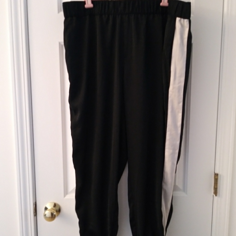 Who What Wear Black Pull on Pants XL NWT